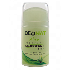 Минеральный дезодорант стик «Деонат» с соком алое, большой выдвигающийся. 