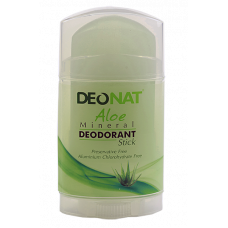 Минеральный дезодорант стик «Деонат» с соком алоэ, большой вывинчивающийся. 