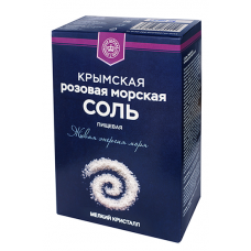 Крымская Соль (морская пищевая садочная мелкого помола), 0,75 кг.  